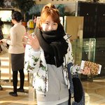 ★★★★★ 카라 우월한 막내, 강지영 공항 패션 ★★★★★