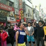 오늘 서면에서 프리허그 햇당♥(내가한게 아니라 안겼다는 뜻ㅋㅋ)