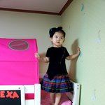 딸냄과 함께 <b>미끄럼</b>틀 놀이중~