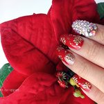<b>셀프</b>네일아트 ^^ 겨울네일아트 이쁘게 봐주세용~ ㅎㅎ