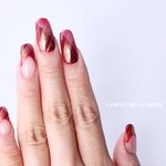 체크무늬 젤네일아트 ~ 셀프 젤네일하기 ^^