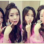 달샤벳★새해 인사 전하는 지율이랑 <b>아영이</b>ㅋㅋㅋ★