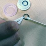 렌즈 색소 실험(사진 있어요~)