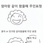 내가 억울할때 주인의 표정 (공감?)