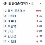 왛ㅎ달링 니네 실시간 검색어 올랏음