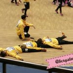 아육대에서 엠블랙 뭐하니........?
