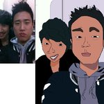 광수찡 개리찡 찰칵