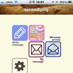 우연의 힘으로 그에게 소식을 전한다.