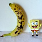바나나로 스폰지밥만들기 직접해봄~!