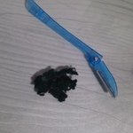 [사진有]★★★ 눈썹칼로 <b>보풀</b>제거 ★★★