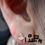 (사진有//쵸큼혐오^^) 귓볼이 찢어졌어요..t^t