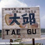 컬러) 1954년 한국전쟁 후 대구의 모습... (펌)