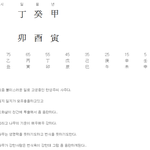 ★작년에 <b>풀이</b>해놓은 한성주 사주★