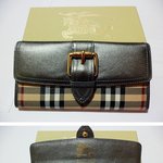 <b>상세</b>사진有) 버버리장지갑 진품가품구별좀 해주세요!! ★매니아언니들도와주세요★