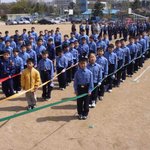 초등학교 <b>보이</b>스카우트 입단식