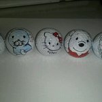 (사진有)골프공에 그림그리기!!!!!!