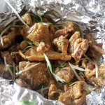 튀김을 샀는데 닭이 껴서옴ㅋ