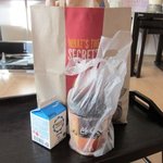 아침 겸 점심으로 먹은 맥도날드 맥<b>모닝</b>~~ 배달이라 편해요! ㅎㅎ