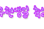 [1차]손<b>글씨</b>왔어요