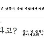 ☆☆☆겨털이의 <b>막말</b> 댓글놀이1☆☆☆