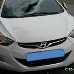 ★★달리는차에 하늘에서 <b>돌덩이</b>가 떨어지다.★★