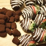 딸기초콜렛만들기&amp;생초콜렛만들기!!─*마로키친 *