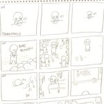 <b>왕따</b>의 하루 ★★★많은사람들이 보았으면 하는 만화☆☆☆