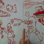 고3<b>이</b> 수업시간에 그린 그림 어느 쪽이 <b>잘</b>그렸을까?(有사진)