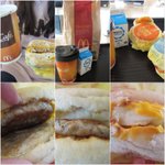 아침밥하는거 가끔 너무 귀찮지 않나요?? 전 그래서 오늘 맥<b>모닝</b> 먹음~...