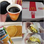 맞벌이부부 주말 아침에 시켜먹은 맥<b>모닝</b>~