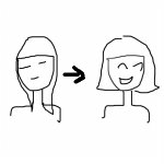 그림 有) ㄴㅐ.....거지같은 ....머리....