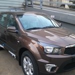 코란도스포츠 캐니언브라운 <b>색상</b> 계약했습니다