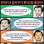 한미fta 말바꾸기 5<b>인방</b> 총정리!