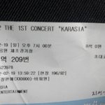 카라 콘서트의 진실(+현장인증샷)