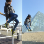 <b>리복</b> 운동화 신고 동네 구경하기