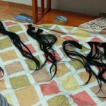 피스?붙임<b>머리</b>?로 <b>리본머리</b>만들었어요