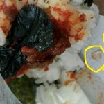 ★★<b>사진</b>(有)삼각김밥 속 뼈의정체는 ★★