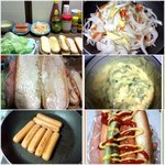 핫도그빵과 오므라이스 ㅋ