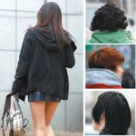 학생들의 염색과 퍼머