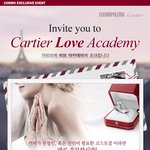 (<b>코스모</b>폴리탄 이벤트) 사랑에 머리 아픈 당신, 까르띠에 러브 아카데미에...
