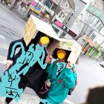 ▶▷사진有 / 비오는날 박스녀들을 보신적있으세요? ◀◁