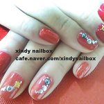 <b>정열</b>의 레드 젤네일