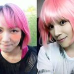 <b>분홍색</b> 머리 장유준 김옥빈 나의 누나!!