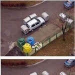 주차금지 <b>구역</b>에 주차 함부로 하지 마세요!