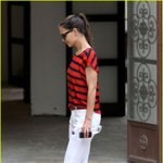 댄스 스튜디오로 향하는 케이티 홈즈, 하체<b>비만</b>?