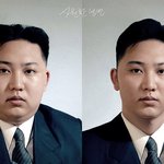 북한 김정은 <b>면상</b> 민주화 당한 모습.jpg