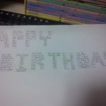 ☆★[사진有]스케치북편지??난 4절지 편지다!!☆★