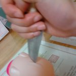혐오주의x★★★★★<b>돼지</b>등에...칼이......