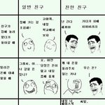 그냥 친구와 <b>친한</b> 친구의 차이.jpg