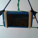 ★☆사진有）아빠의 공구함속에서 탄생한 침대위 폰<b>받침대</b>